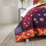 Darrahopens Home & Garden > Bedding > Quilts & Duvets Floral Sunflower Comforter Set, Queen/King Size, Quilted Bedding with Pillowcases