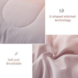 Darrahopens Home & Garden > Bedding > Quilts & Duvets Girls Comforter Set, Queen/King Size, Ombre Blue Pink Rainbow 3-Piece Bedding Collection