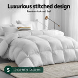 Darrahopens Home & Garden > Bedding > Quilts & Duvets Giselle Bedding 700GSM Duck Down Feather Quilt Duvet Doona Winter Blanket Single