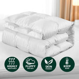 Darrahopens Home & Garden > Bedding > Quilts & Duvets Giselle Bedding 800GSM Goose Down Feather Quilt Winter Blanket Duvet Comforter Double