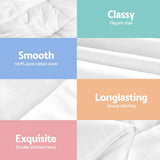 Darrahopens Home & Garden > Bedding > Quilts & Duvets Giselle Bedding 800GSM Goose Down Feather Quilt Winter Blanket Duvet Comforter Double