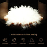 Darrahopens Home & Garden > Bedding > Quilts & Duvets Goose Feather Down Quilt 700 GSM Duvet DoonasQueen:210x210cm