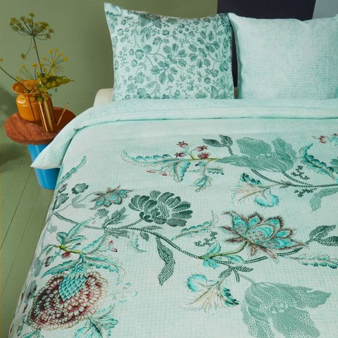 Darrahopens Home & Garden > Bedding > Quilts & Duvets Oilily Amelie Sits Mix Green Oilily Cotton Sateen Quilt Cover Sets by Bedding House King