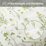 Darrahopens Home & Garden > Bedding > Quilts & Duvets Vintage Delicate green bloom 3 Pc Comforter & Pillow Cover Set