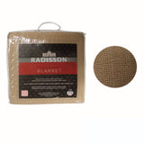 Darrahopens Home & Garden > Bedding Radisson All Season Cotton Blanket Latte KING
