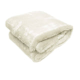 Darrahopens Home & Garden > Bedding Radisson Polar Bear Luxury Animal Faux Fur Throw Rug 127 x 152 cm