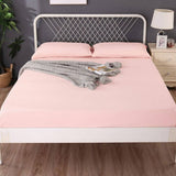 Darrahopens Home & Garden > Bedding Ramesses 1000TC Linen Bamboo Fitted Sheet Combo Set Dusty Pink Queen