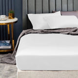 Darrahopens Home & Garden > Bedding Ramesses 1500TC Elite Egyptian Cotton Sateen Fitted Sheet Combo Set White Mega King