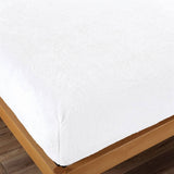 Darrahopens Home & Garden > Bedding Ramesses Teddy Fleece Fitted Sheet Combo Set White Double