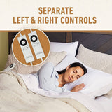 Darrahopens Home & Garden > Bedding Sunbeam Sleep Perfect Soft Heated Washable Quilted Electric Blanket - King