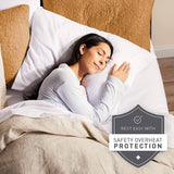 Darrahopens Home & Garden > Bedding Sunbeam Sleep Perfect Soft Heated Washable Quilted Electric Blanket - King