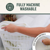 Darrahopens Home & Garden > Bedding Sunbeam Sleep Perfect Wool Fleece Heated Soft Washable Blanket - King