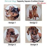 Darrahopens Home & Garden > Bedding Tapestry Pet Cat Dog Square Cushion Cover Design 3