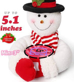 Darrahopens Home & Garden > Curtains > Curtain Accessories Christmas Themed Curtain Ties - (Set of Two) - Curtain Ties - Curtain Hooks - Snowman Design - Suitable for curtains, windows, wine bottle decorations, Christmas decorations, home and party decorations.