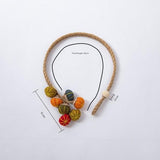 Darrahopens Home & Garden > Curtains > Curtain Accessories Curtain Bows - Cute Cartoon Pumpkin Curtain Bows - Christmas and Halloween Curtain Hooks