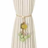 Darrahopens Home & Garden > Curtains > Curtain Accessories Curtain Ties - Hanging Ball Ties - Ball Tie Cords - Simple Hooks - Creative Curtain Buckle Decorations - Complete Set - 2 Pieces