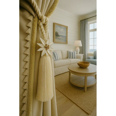 Darrahopens Home & Garden > Curtains > Curtain Accessories Edelweiss Tieback