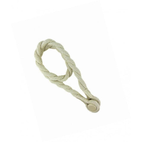 Darrahopens Home & Garden > Curtains > Curtain Accessories Magnetic weaved rope tieback Beige