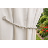 Darrahopens Home & Garden > Curtains > Curtain Accessories Magnetic weaved rope tieback Beige
