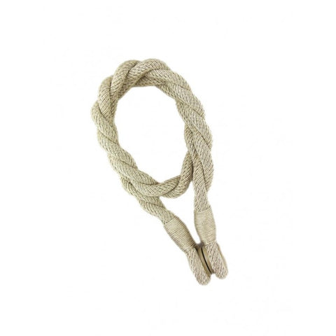 Darrahopens Home & Garden > Curtains > Curtain Accessories Magnetic weaved rope tieback Linen