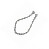 Darrahopens Home & Garden > Curtains > Curtain Accessories Magnetic weaved rope tieback Silver