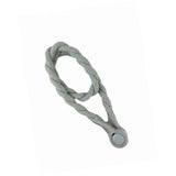 Darrahopens Home & Garden > Curtains > Curtain Accessories Magnetic weaved rope tieback Silver