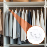 Darrahopens Home & Garden > Curtains > Curtain Accessories Shower rod bracket - Curtain bracket - Self-adhesive rod mounting without drilling - Transparent rod hook - Mounting stickers (8 pieces)
