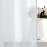 Darrahopens Home & Garden > Curtains > Curtains & Drapes light purple Light Transparent Window Sheers, 2 Pieces, Multiple Sizes Available