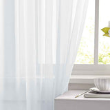 Darrahopens Home & Garden > Curtains > Curtains & Drapes Mandy Orange Light Transparent Window Sheers, 2 Pieces, Multiple Sizes Available