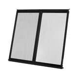 Darrahopens Home & Garden > Curtains > Curtains & Drapes VEVOR RV Screen Door Protector, 571.5 x 508 mm Door Grille, Easy to Install and Disassemble, Reinforced Breathable Protective Mesh, Aluminum Alloy Camper RV Entry Protector for Pet Protection, Black