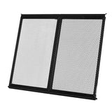 Darrahopens Home & Garden > Curtains > Curtains & Drapes VEVOR RV Screen Door Protector,  622.3 x 508 mm Door Grille, Easy to Install and Disassemble, Reinforced Breathable Protective Mesh, Aluminum Alloy Camper RV Entry Protector for Pet Protection, Black