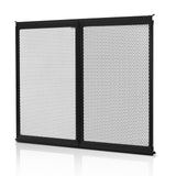 Darrahopens Home & Garden > Curtains > Curtains & Drapes VEVOR RV Screen Door Protector,  622.3 x 508 mm Door Grille, Easy to Install and Disassemble, Reinforced Breathable Protective Mesh, Aluminum Alloy Camper RV Entry Protector for Pet Protection, Black