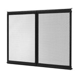 Darrahopens Home & Garden > Curtains > Curtains & Drapes VEVOR RV Screen Door Protector, 673.1 x 508 mm Door Grille, Easy to Install and Disassemble, Reinforced Breathable Protective Mesh, Aluminum Alloy Camper RV Entry Protector for Pet Protection, Black
