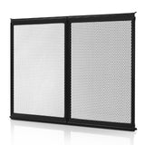 Darrahopens Home & Garden > Curtains > Curtains & Drapes VEVOR RV Screen Door Protector, 673.1 x 508 mm Door Grille, Easy to Install and Disassemble, Reinforced Breathable Protective Mesh, Aluminum Alloy Camper RV Entry Protector for Pet Protection, Black