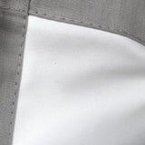 Darrahopens Home & Garden > Curtains Designers Choice Pair of Linen Cotton Coated Eyelet Curtains Grey 140 x 213cm