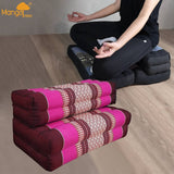 Darrahopens Home & Garden > Decor 3-Fold Zafu Meditation Cushion Set Pink