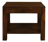 Darrahopens Home & Garden > Decor Amsterdam Solid Mahogany Timber Lamp Table 60 x 60 cm (Mohagany)