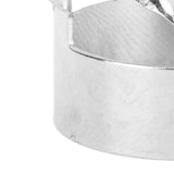 Darrahopens Home & Garden > Decor > Candle Accessories 4Pcs Candle Snuffer Candle Extinguisher Metal Shell Pattern Automatic Candle Stopper for Candle Extinguishing Silver In Australia - Darrahopens