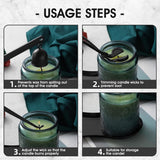 Darrahopens Home & Garden > Decor > Candle Accessories Candle Extinguisher - 3 in 1 Candle Accessory Set - Candle Key, Mini Candle Extinguisher, Candle Key - Perfect for Candle and Fragrance Lovers (3-Piece Set, Black)