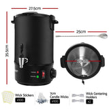 Darrahopens Home & Garden > Decor > Candle Accessories Devanti 6L Wax Melter Candle Making 1520W Melting Pot Furnace Quick Pour Spout Soy Soap In Australia - Darrahopens
