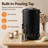 Darrahopens Home & Garden > Decor > Candle Accessories Devanti 6L Wax Melter Candle Making 1520W Melting Pot Furnace Quick Pour Spout Soy Soap In Australia - Darrahopens