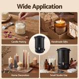 Darrahopens Home & Garden > Decor > Candle Accessories Devanti 6L Wax Melter Candle Making 1520W Melting Pot Furnace Quick Pour Spout Soy Soap In Australia - Darrahopens