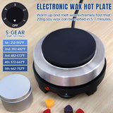 Darrahopens Home & Garden > Decor > Candle Accessories DIY Candle Making Kit 1KG Wax Bean Electric Wax Melter Pouring Pot Thermometer
