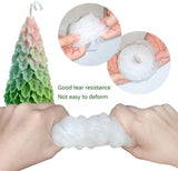 Darrahopens Home & Garden > Decor > Candle Accessories Mold - 4 pieces - Candle mold - Silicone Christmas tree mold set - Mold - Christmas gift
