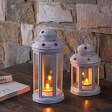 Darrahopens Home & Garden > Decor > Candle Accessories White Pink and Red Candle Holder Set of 3