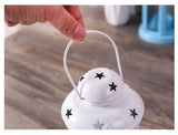 Darrahopens Home & Garden > Decor > Candle Accessories White Pink and Red Candle Holder Set of 3