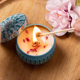 Darrahopens Home & Garden > Decor > Candles & Diffusers 4 Pack Scented Candles Gifts for Women: Aromatherapy Candle Set, Soy Candles for Home Scented, Up to 120H Burning, Candle Gift Set for Bath Meditation Birthday, Diwali, Thanksgiving, Christmas Gifts