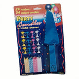 Darrahopens Home & Garden > Decor > Candles & Diffusers 4 Sets of Party candles with Cake server sets