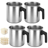4PCS Candle Making Pouring Pots, 60.9oz Aluminum Wax Melting Pitchers with Drip-less Spout & Heat Resistant Handle, Metal Pouring Pitchers, DIY Candle Making Supplies In Australia - Darrahopens