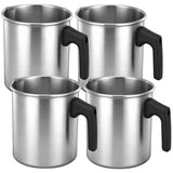 4PCS Candle Making Pouring Pots, 60.9oz Aluminum Wax Melting Pitchers with Drip-less Spout & Heat Resistant Handle, Metal Pouring Pitchers, DIY Candle Making Supplies In Australia - Darrahopens
